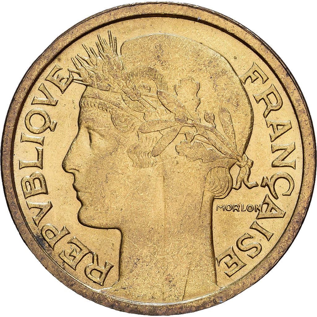 Francia, 1 Franc, 1939, Aluminio - bronce, EBC