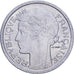 France, Franc, Morlon, 1957, Beaumont - Le Roger, Aluminum, AU(50-53), KM:885a.2