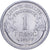 Francia, Franc, Morlon, 1957, Beaumont - Le Roger, Alluminio, BB+, KM:885a.2