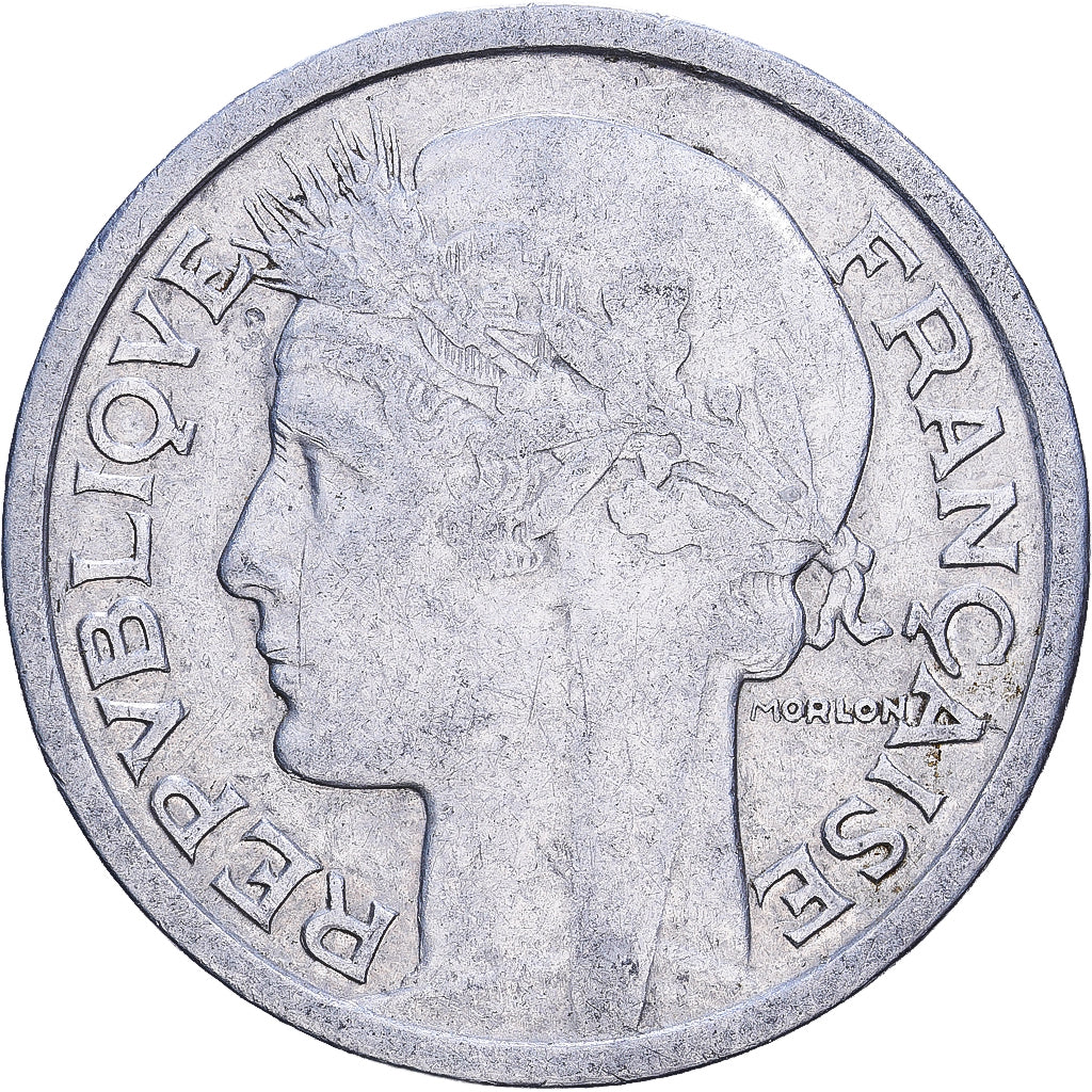 Francia, Franc, Morlon, 1941, Alluminio, BB, KM:885a.1