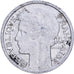 França, 50 Centimes, Morlon, 1945, Castelsarrasin, Alumínio, VF(30-35)