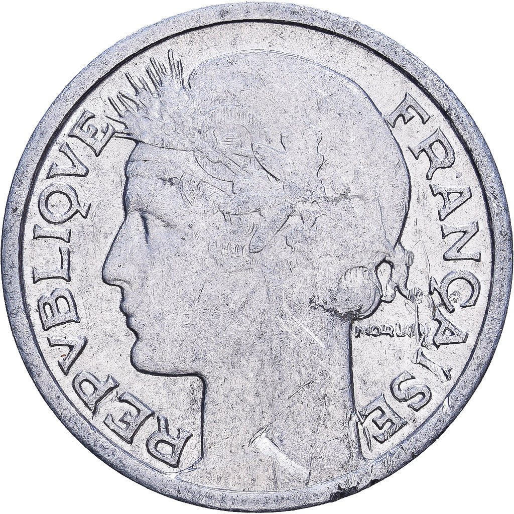 Frankreich, 50 Centimes, Morlon, 1945, Paris, Aluminium, VZ+, KM:894.1a