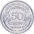France, 50 Centimes, Morlon, 1945, Paris, Aluminum, MS(60-62), KM:894.1a
