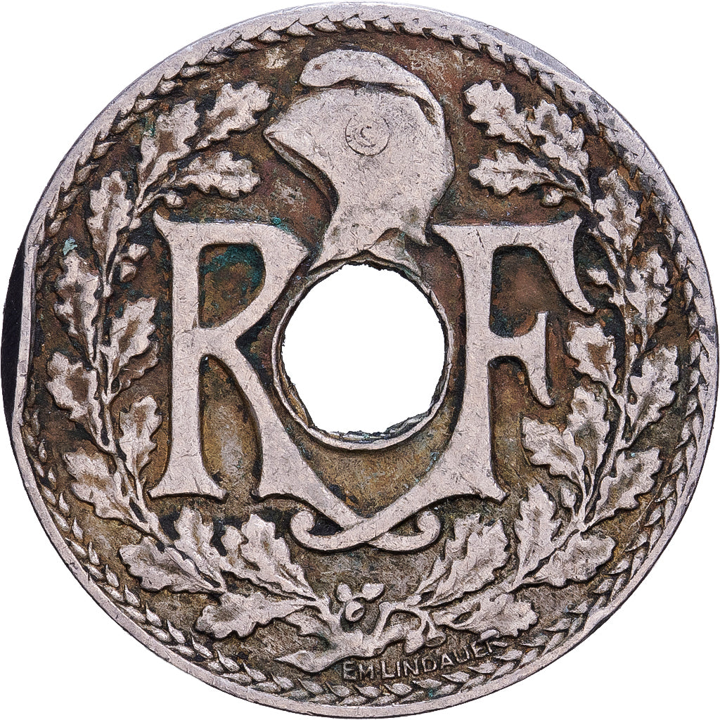 Frankreich, 10 Centimes, Lindauer, 1928, Kupfer-Nickel, SS, KM:866a