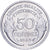 Francia, 50 Centimes, Morlon, 1945, Paris, Aluminio, EBC+, KM:894.1a