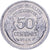 Francia, 50 Centimes, Morlon, 1946, Paris, Aluminio, MBC+, KM:894.1a