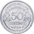Francia, 50 Centimes, Morlon, 1946, Beaumont - Le Roger, Aluminio, MBC+