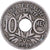 Frankreich, 10 Centimes, Lindauer, 1924, Kupfer-Nickel, SS, KM:866a