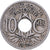Frankreich, 10 Centimes, Lindauer, 1924, Kupfer-Nickel, S+, KM:866a