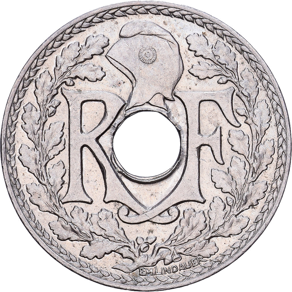 Frankreich, 10 Centimes, Lindauer, 1937, Kupfer-Nickel, VZ, KM:866a