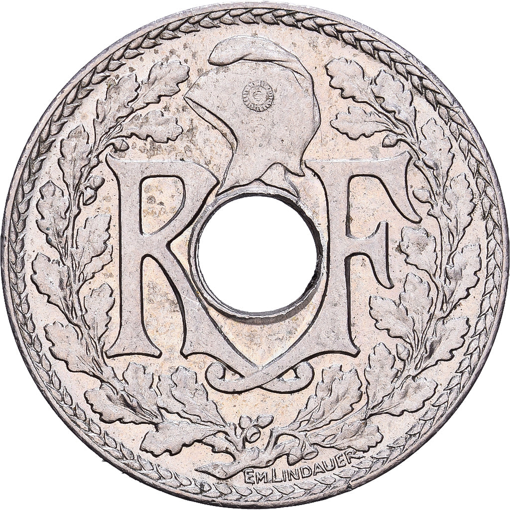Francia, 10 Centimes, Lindauer, 1935, Cobre - níquel, EBC, KM:866a