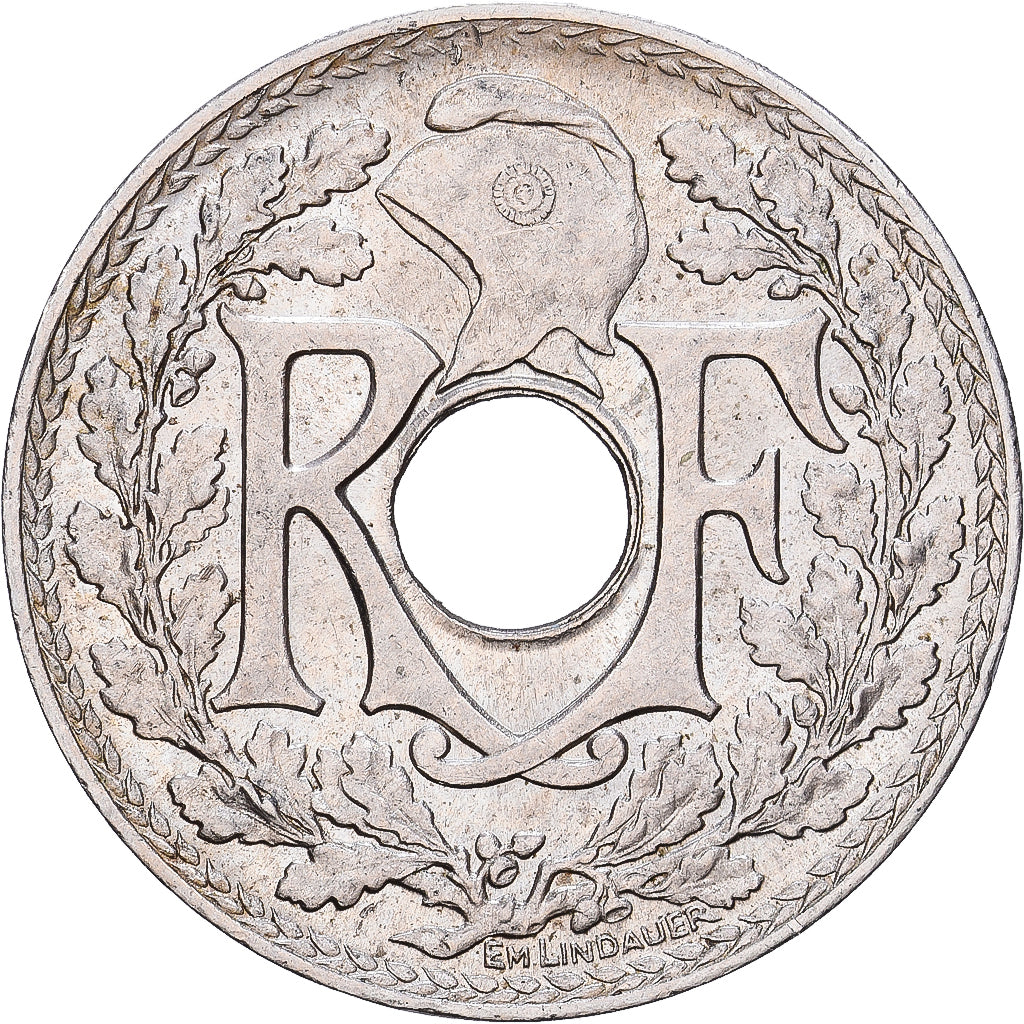 Frankreich, 10 Centimes, Lindauer, 1938, Kupfer-Nickel, VZ, KM:866a