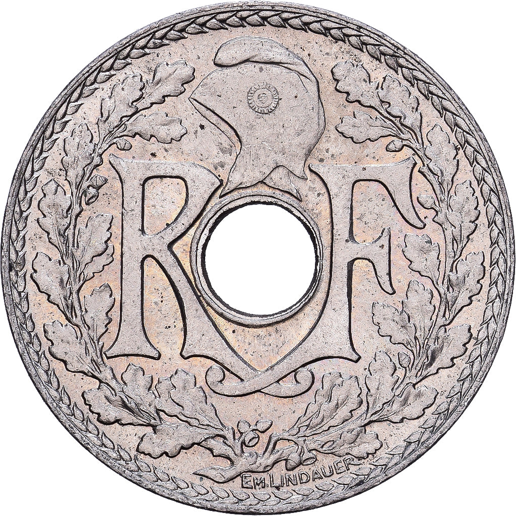 Francja, 10 Centimes, Lindauer, 1938, Miedź-Nikiel, AU(50-53), KM:866a