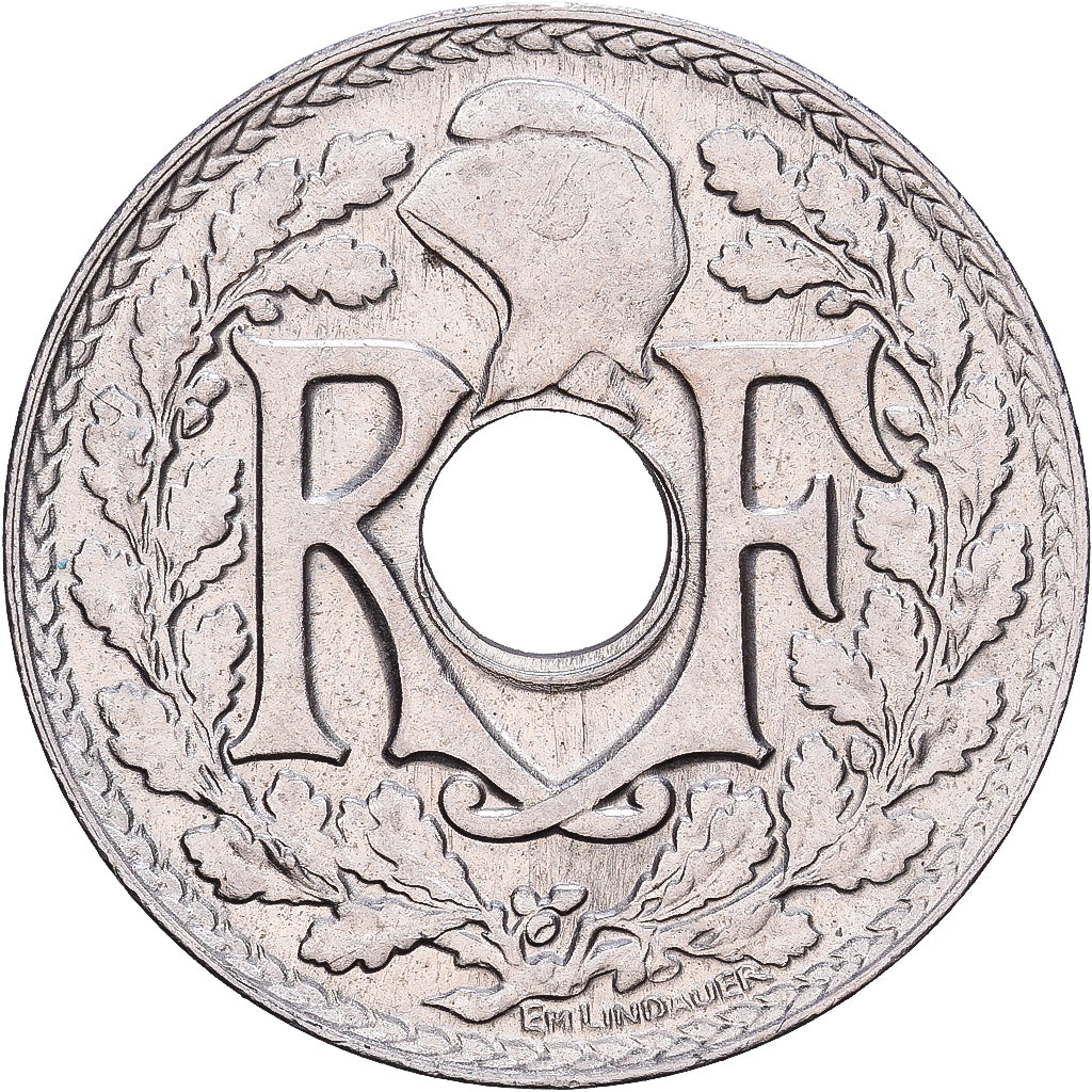 Frankrijk, 10 Centimes, Lindauer, 1926, Cupro-nikkel, PR, KM:866a