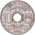Frankrijk, 10 Centimes, Lindauer, 1927, Cupro-nikkel, ZF+, KM:866a