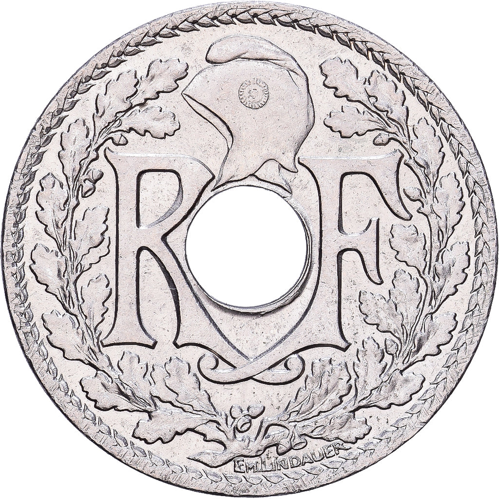 Frankrijk, 10 Centimes, Lindauer, 1927, Cupro-nikkel, PR, KM:866a