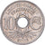 Frankrijk, 10 Centimes, Lindauer, 1921, Cupro-nikkel, ZF, KM:866a