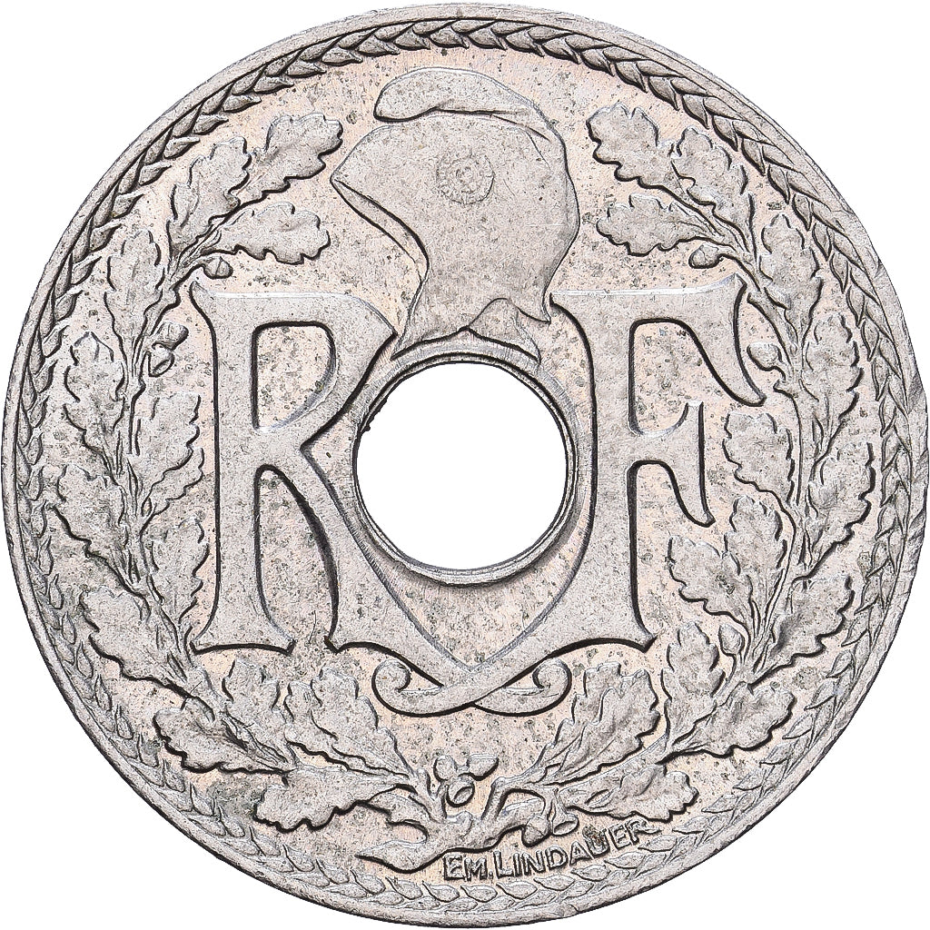 France, 10 Centimes, Lindauer, .1938., Nickel-Bronze, AU(55-58), KM:889.1