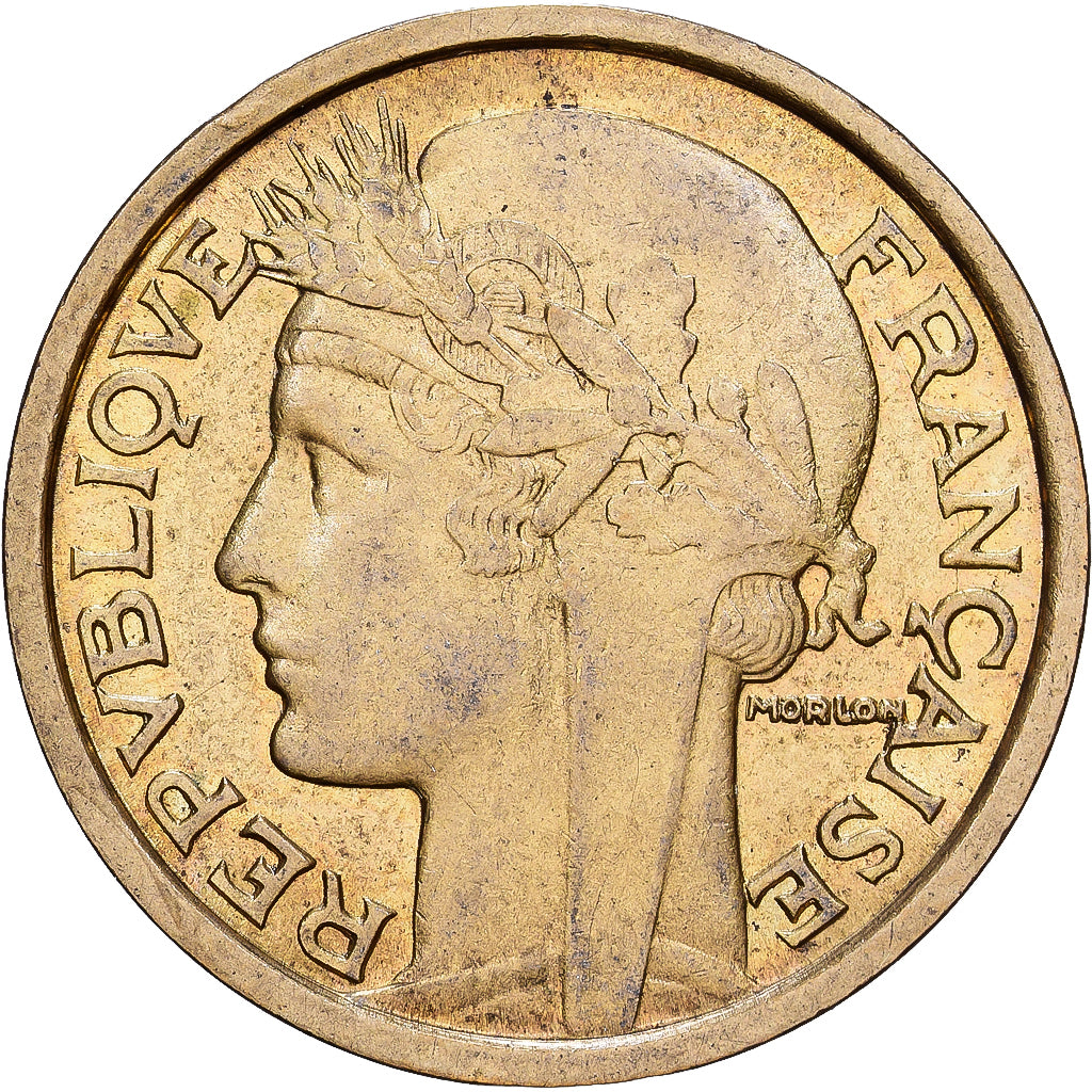 França, Franc, Morlon, 1931, Alumínio-Bronze, EF(40-45), KM:885