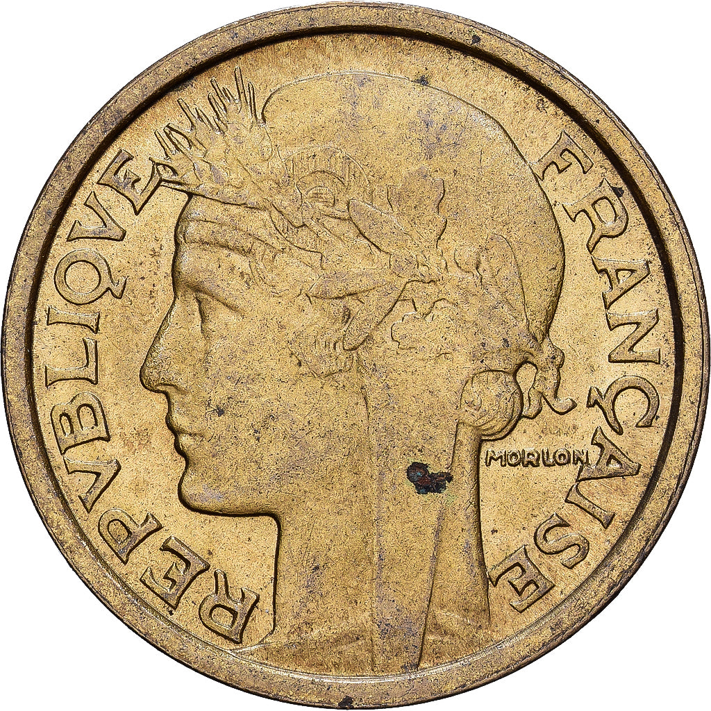 França, Franc, Morlon, 1932, Alumínio-Bronze, EF(40-45), KM:885