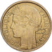 França, Franc, Morlon, 1937, Alumínio-Bronze, EF(40-45), KM:885