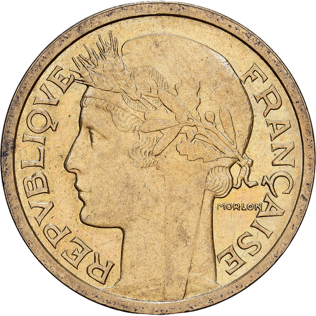 France, Franc, Morlon, 1940, Aluminum-Bronze, AU(50-53), KM:885