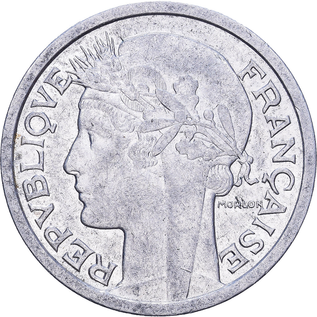 Frankreich, Franc, Morlon, 1958, Aluminium, SS, KM:885a.1