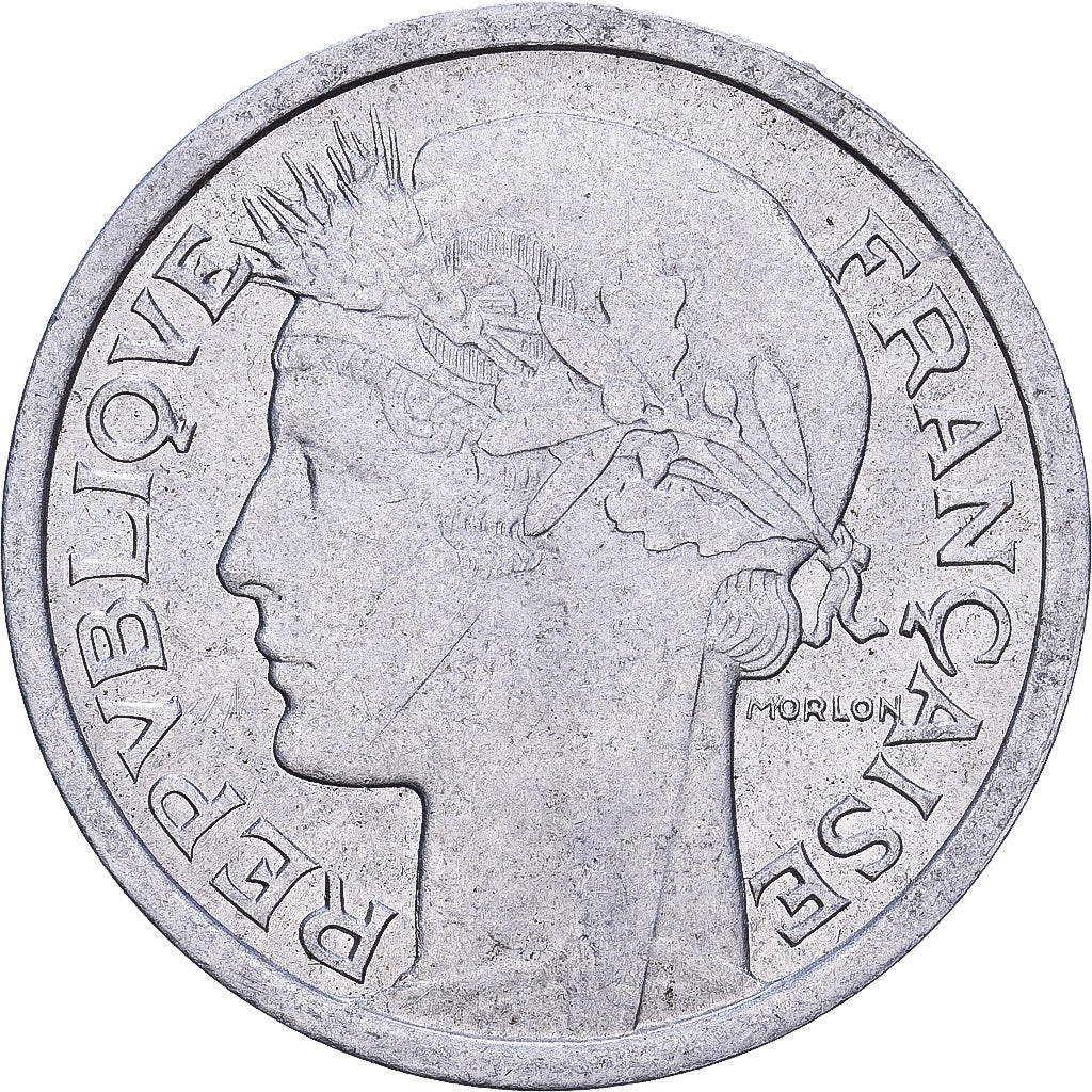 Frankreich, Franc, Morlon, 1950, Aluminium, SS, KM:885a.1