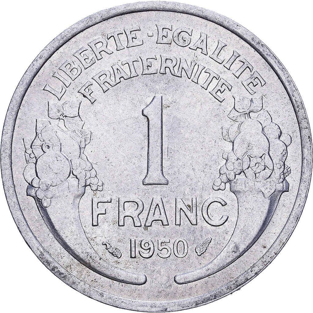 Frankreich, Franc, Morlon, 1950, Aluminium, SS, KM:885a.1