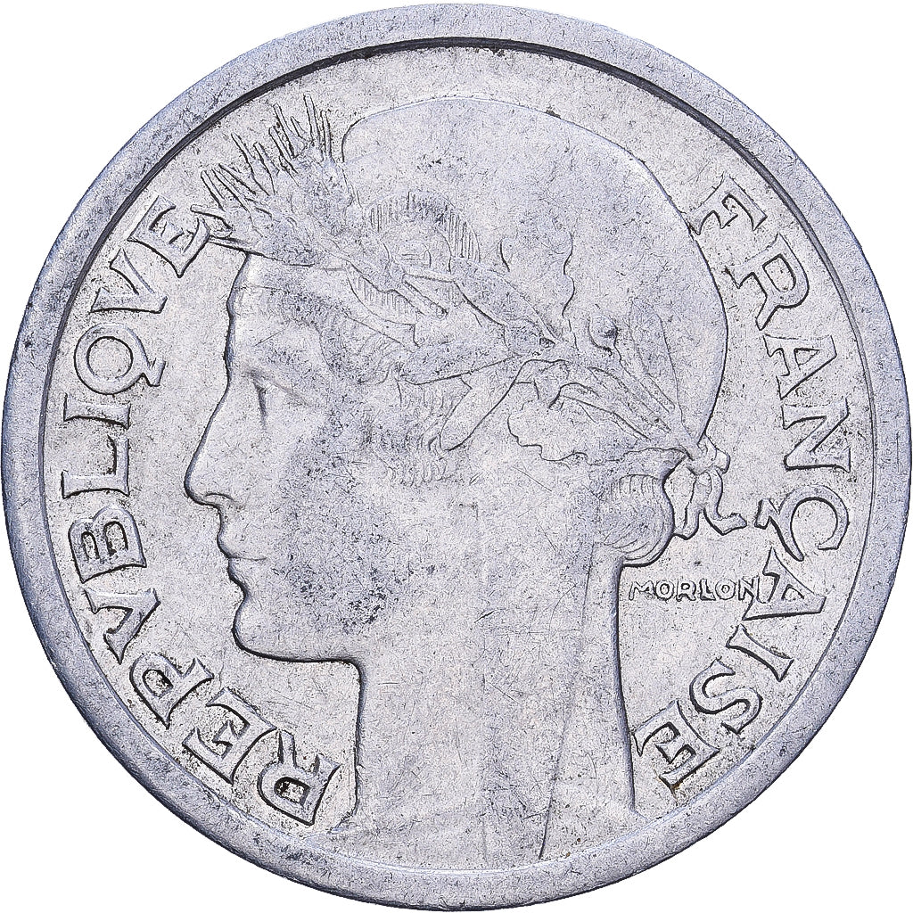 Frankreich, Franc, Morlon, 1944, Aluminium, S+, KM:885a.1