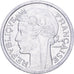 Francja, Franc, Morlon, 1957, Aluminium, AU(50-53), KM:885a.1