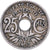 France, 25 Centimes, Lindauer, 1917, Copper-nickel, VF(30-35), KM:867a
