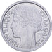 France, 2 Francs, Morlon, 1947, Aluminum, EF(40-45), KM:886a.1