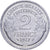 Francia, 2 Francs, Morlon, 1947, Aluminio, MBC, KM:886a.1