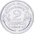 France, 2 Francs, Morlon, 1947, Aluminum, EF(40-45), KM:886a.1