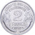 France, 2 Francs, Morlon, 1959, Aluminum, EF(40-45), KM:886a.1
