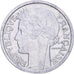 France, 2 Francs, Morlon, 1948, Aluminum, EF(40-45), KM:886a.1