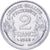 France, 2 Francs, Morlon, 1948, Aluminum, EF(40-45), KM:886a.1