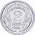 Frankrijk, 2 Francs, Morlon, 1941, Aluminium, ZF, KM:886a.1