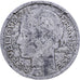Frankrijk, 2 Francs, Morlon, 1945, Castelsarrasin, Aluminium, FR+, KM:886a.3