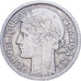 Frankrijk, 2 Francs, Morlon, 1945, Castelsarrasin, Aluminium, ZF, KM:886a.3