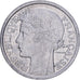 France, 2 Francs, Morlon, 1959, Aluminium, TTB+, KM:886a.1