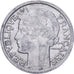 France, 2 Francs, Morlon, 1958, Aluminium, TTB, KM:886a.1