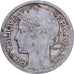 France, 2 Francs, Morlon, 1945, Beaumont - Le Roger, Aluminium, TB+, KM:886a.2