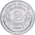 Francia, 2 Francs, Morlon, 1947, Beaumont - Le Roger, Alluminio, BB, KM:886a.2