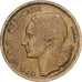 Francia, 20 Francs, Guiraud, 1950, Paris, Aluminio - bronce, MBC, KM:917.1