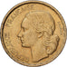 France, 20 Francs, Guiraud, 1950, Paris, Aluminum-Bronze, AU(50-53), KM:917.1