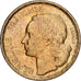 Francia, 10 Francs, Guiraud, 1958, Paris, Alluminio-bronzo, BB+, KM:915.1