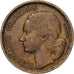 France, 10 Francs, Guiraud, 1957, Paris, Aluminum-Bronze, EF(40-45), KM:915.1