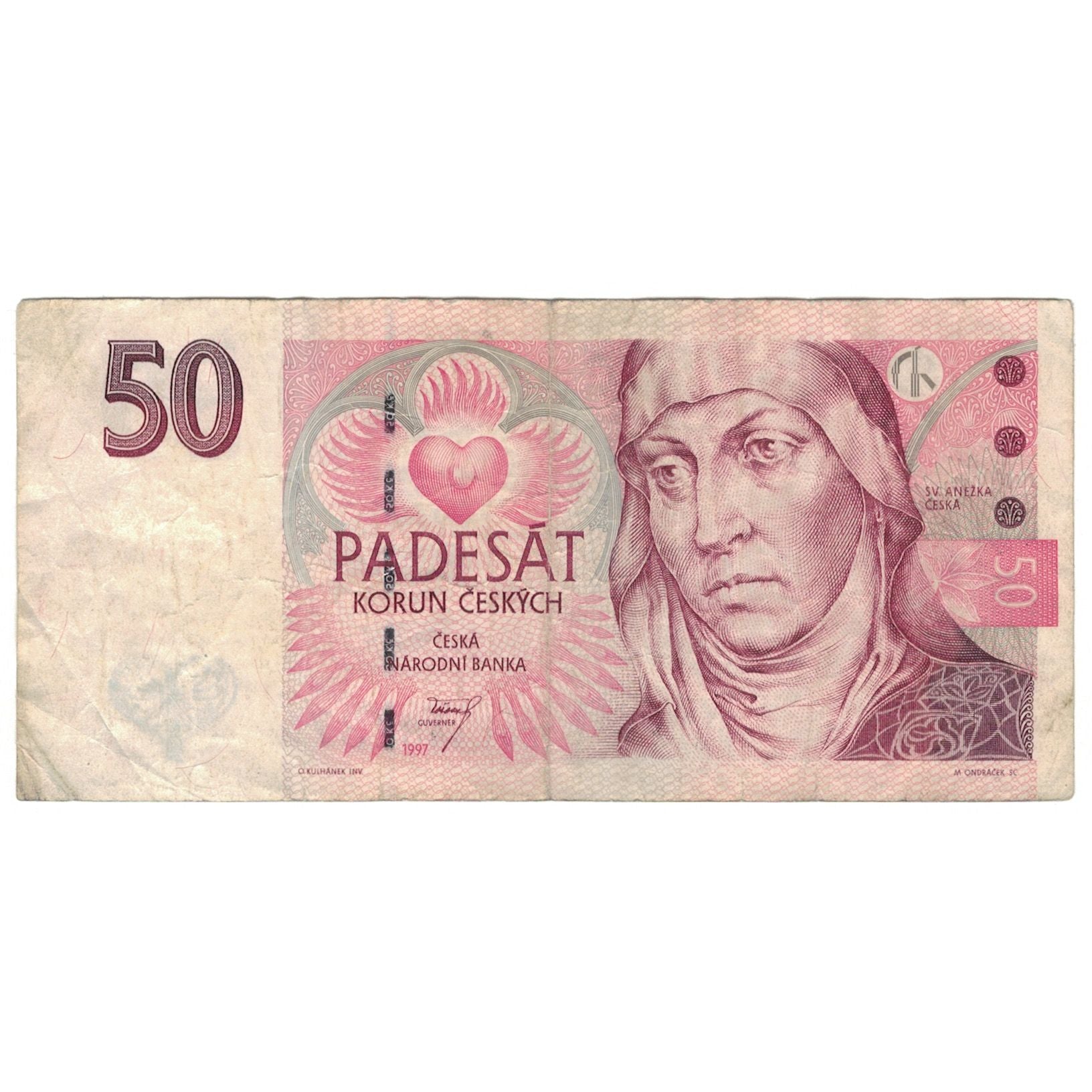 Banknote, Czech Republic, 50 Korun, 1997, KM:17, VF(20-25)